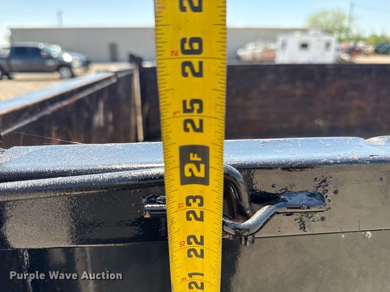 image for item EG5816 2016 Big Tex 10LX-12BK75IR dump trailer