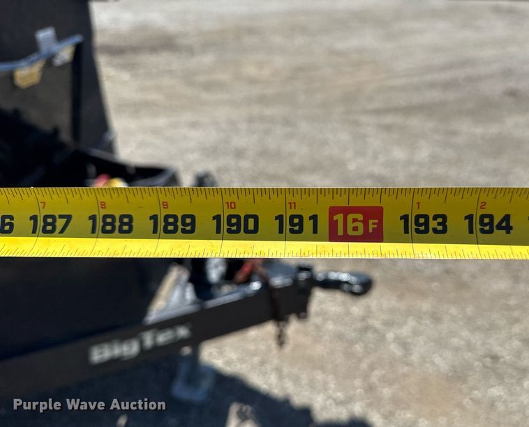 image for item EG5816 2016 Big Tex 10LX-12BK75IR dump trailer