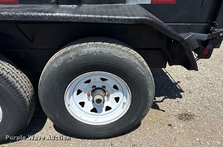 image for item EG5816 2016 Big Tex 10LX-12BK75IR dump trailer