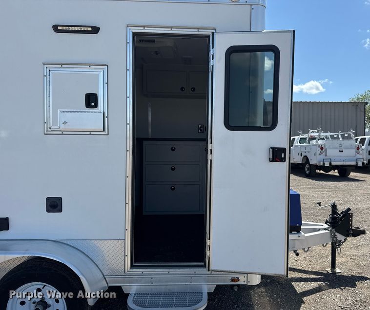 image for item EG5817 2022 InTech Trailers fiber optic splicing trailer