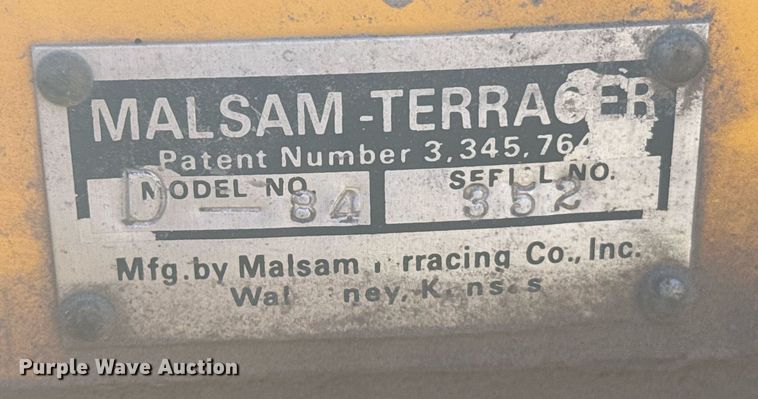 image for item EG6427 Malsam-Terracer D-84 belt terracer