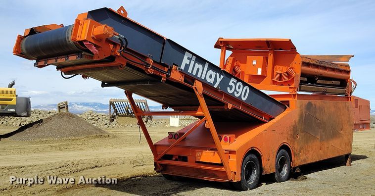 image for item EH0236 1999 Finlay 599 screening plant