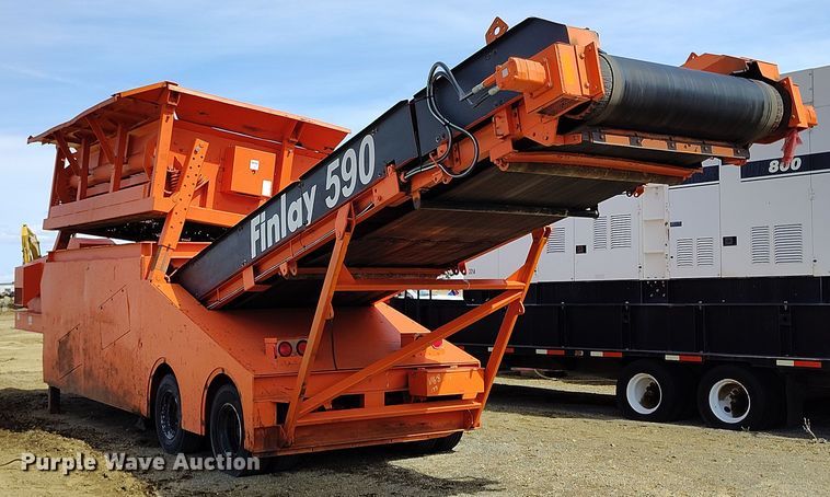 image for item EH0236 1999 Finlay 599 screening plant