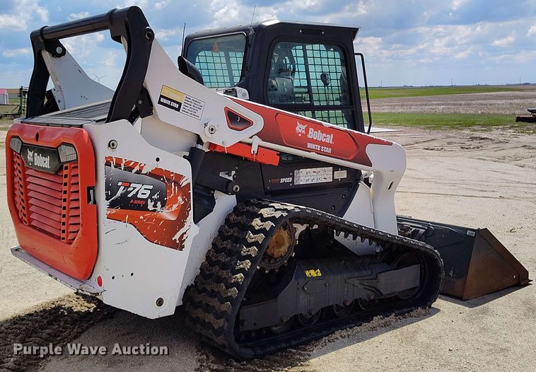 image for item EH0291 2022 Bobcat T76 tracked skid steer loader