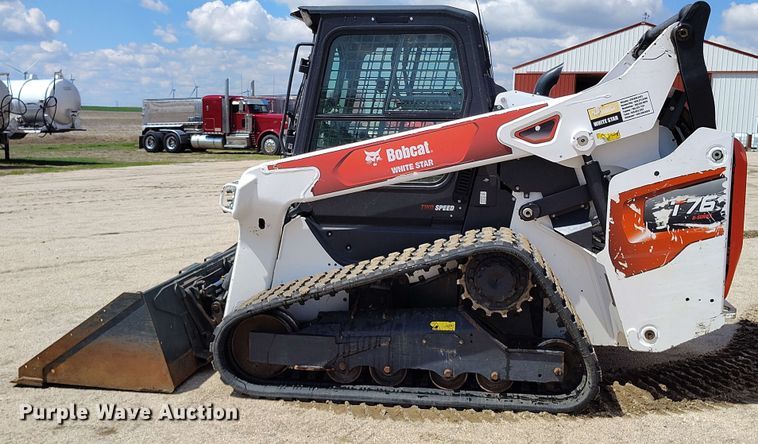 image for item EH0291 2022 Bobcat T76 tracked skid steer loader