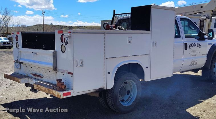 image for item EH0297 2007 Ford F550 utility / service truck