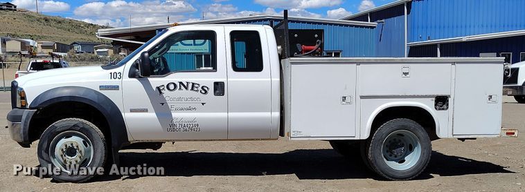 image for item EH0297 2007 Ford F550 utility / service truck