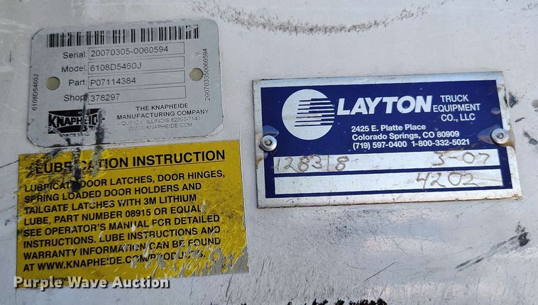 image for item EH0297 2007 Ford F550 utility / service truck