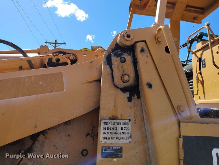 image for item EH0298 1992 Caterpillar 973 LGP track loader
