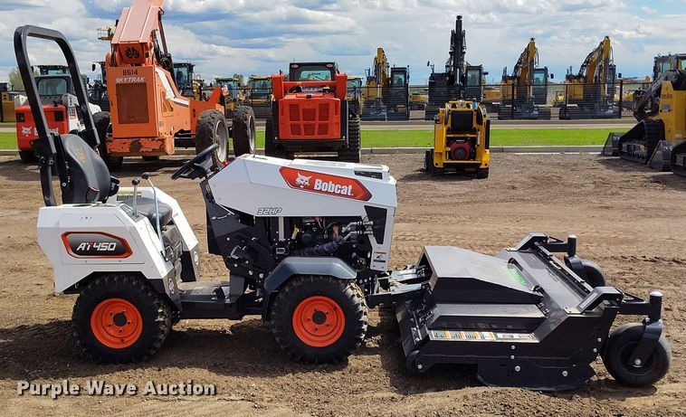 image for item EH0300 2023 Bobcat AT450 lawn tractor