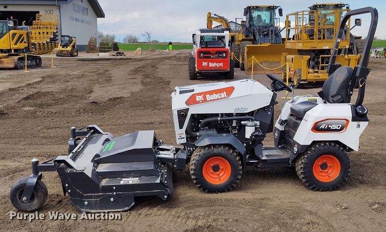 image for item EH0300 2023 Bobcat AT450 lawn tractor