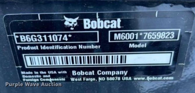 image for item EH0300 2023 Bobcat AT450 lawn tractor