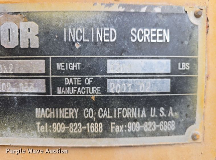 image for item EH8925 2007 Gator RMSB410X2 screen