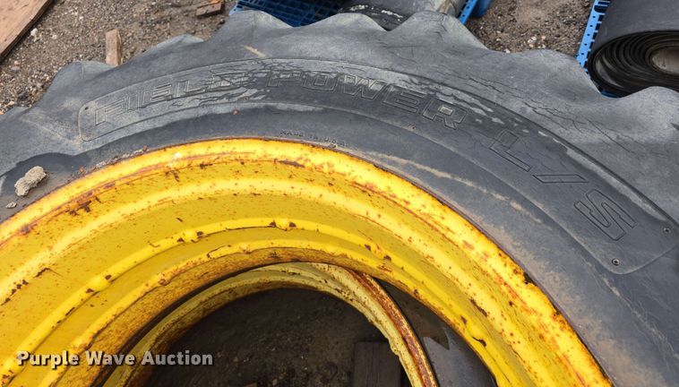 image for item EH8926 (2) 20.8-38 tires and wheels