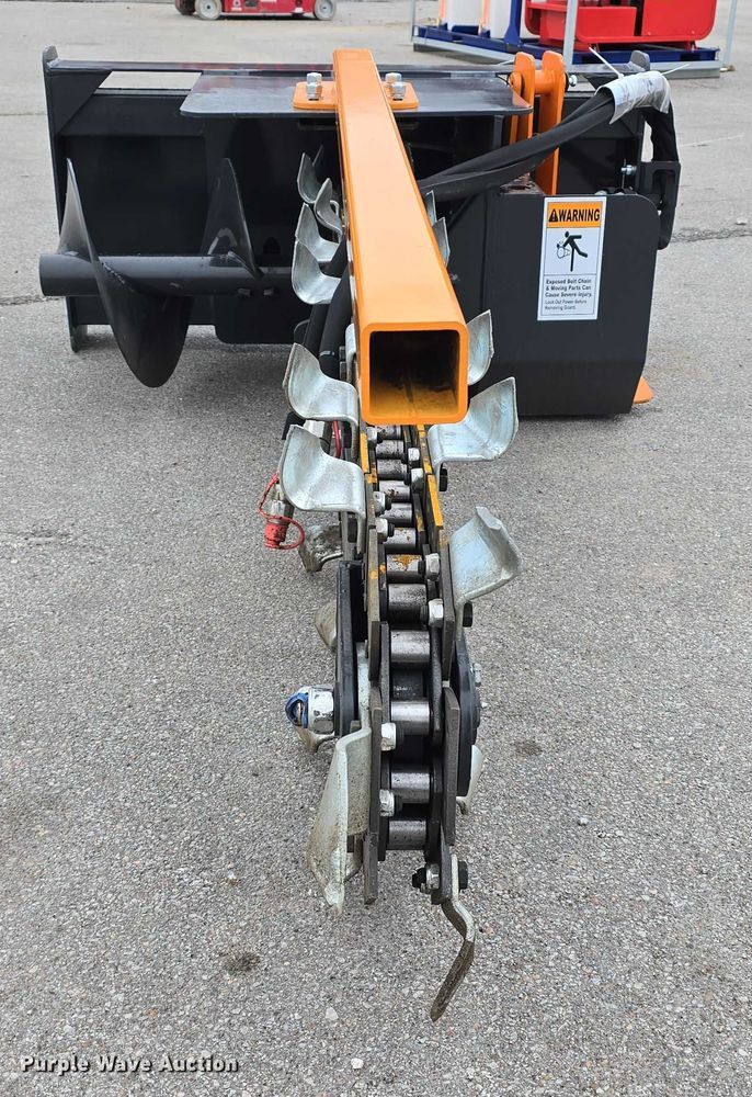 image for item EH8995 2025 Wolverine TCR-12-48H skid steer trencher