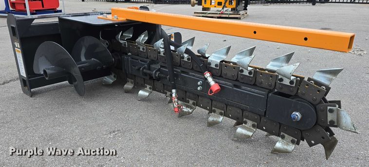 image for item EH8995 2025 Wolverine TCR-12-48H skid steer trencher