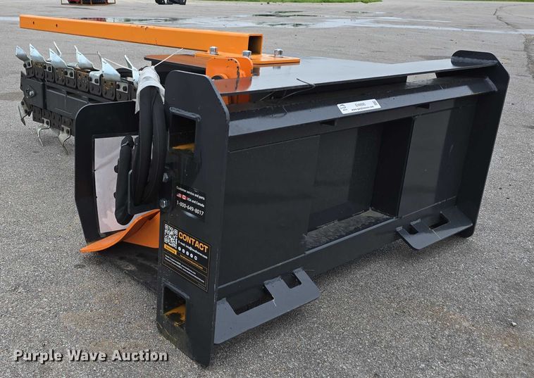 image for item EH8995 2025 Wolverine TCR-12-48H skid steer trencher