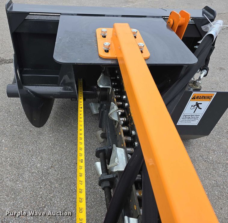 image for item EH8995 2025 Wolverine TCR-12-48H skid steer trencher