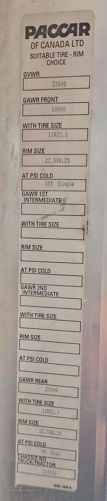 image for item EJ0003 2008 Kenworth T370 dump truck