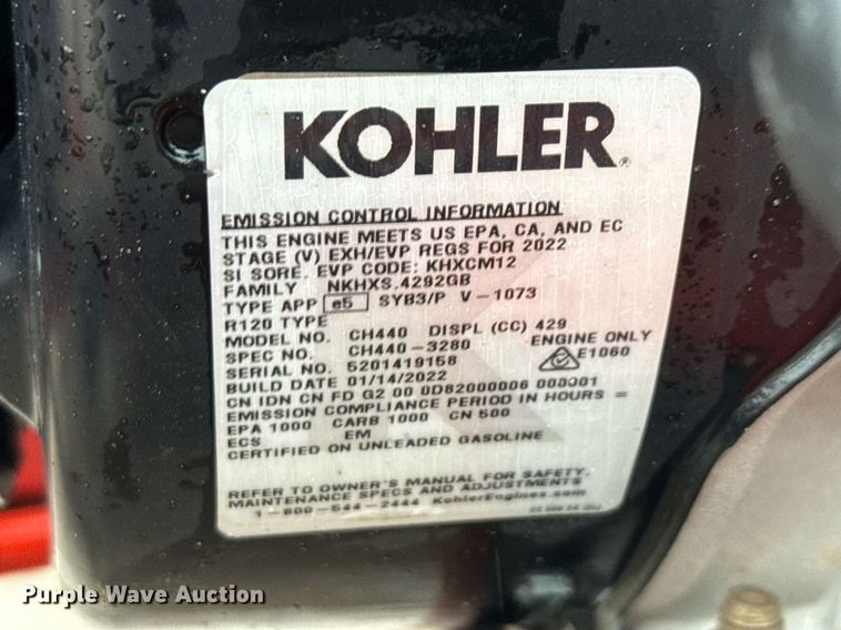 image for item EJ3689 2022 Crafco E-Z Pour melter applicator