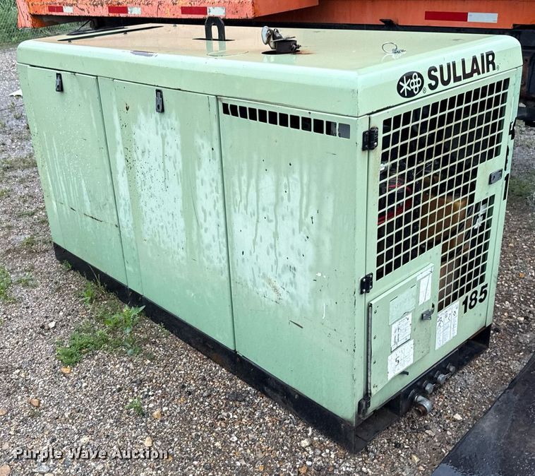 image for item EJ3690 Sullair 185 air compressor