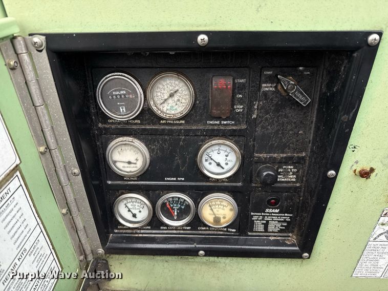 image for item EJ3690 Sullair 185 air compressor