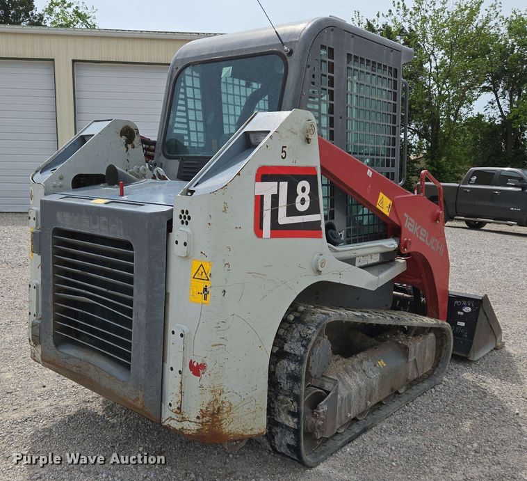 image for item EJ7535 2017 Takeuchi TL8 tracked skid steer loader
