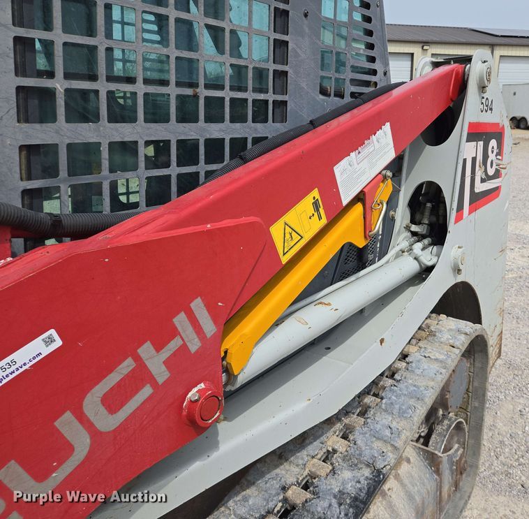 image for item EJ7535 2017 Takeuchi TL8 tracked skid steer loader