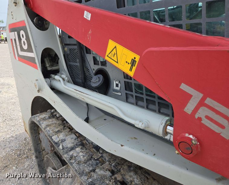 image for item EJ7535 2017 Takeuchi TL8 tracked skid steer loader