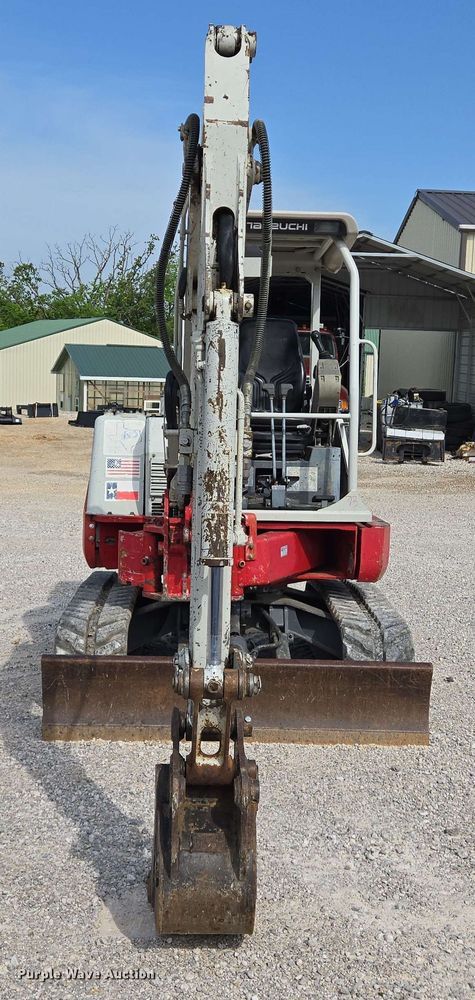 image for item EJ7536 2014 Takeuchi TB138FR mini excavator