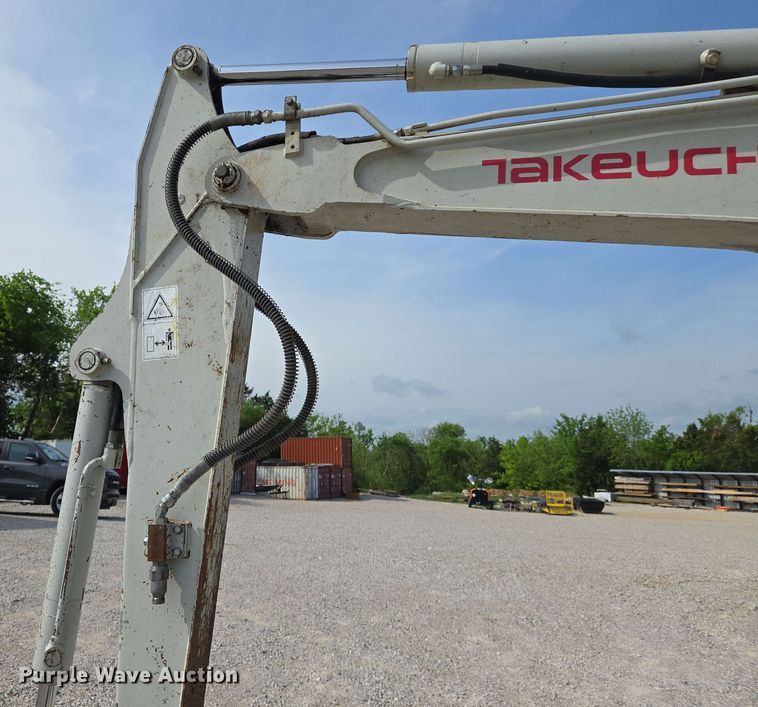 image for item EJ7536 2014 Takeuchi TB138FR mini excavator