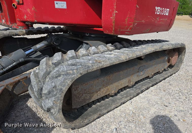 image for item EJ7536 2014 Takeuchi TB138FR mini excavator