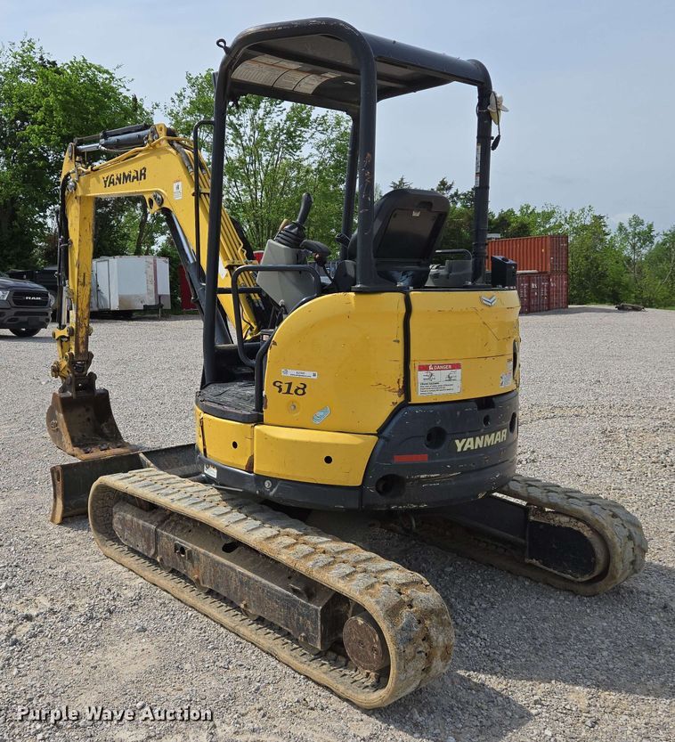 image for item EJ7537 Yanmar VIO35-6A mini excavator