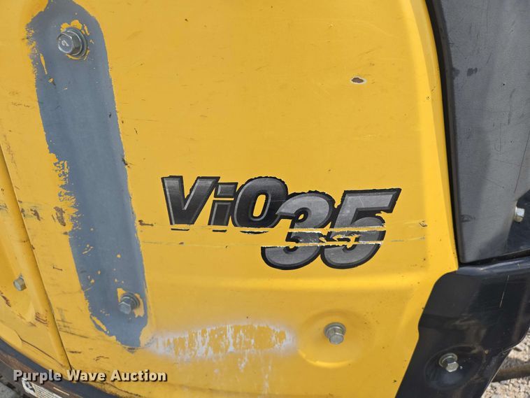 image for item EJ7537 Yanmar VIO35-6A mini excavator