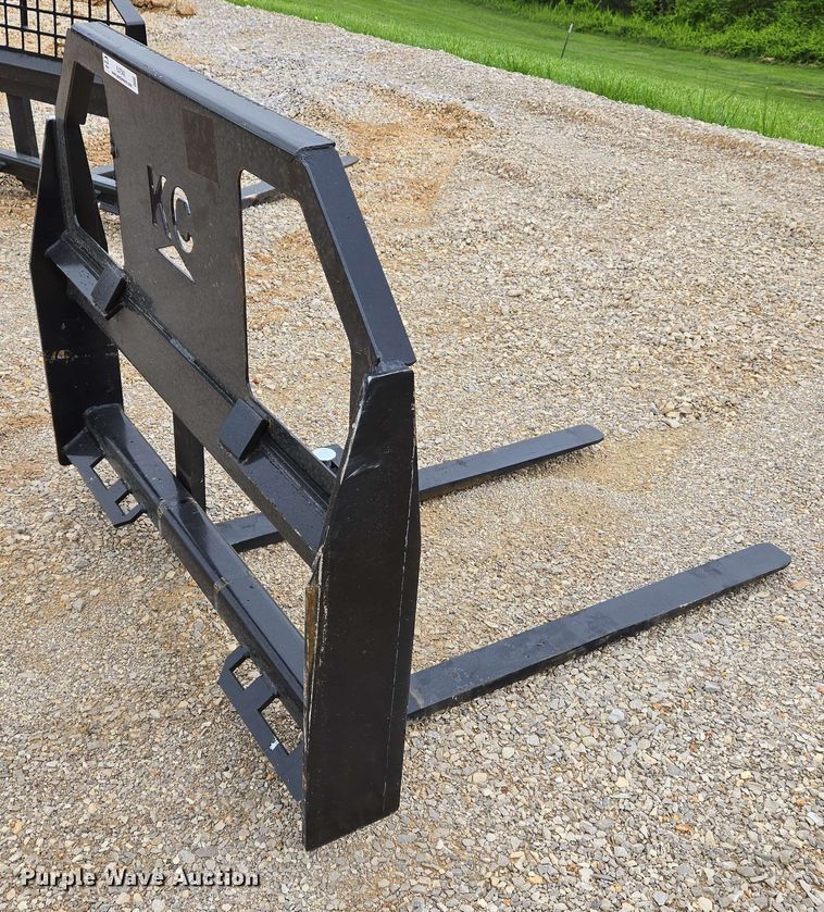 image for item EJ7542 KC skid steer forks