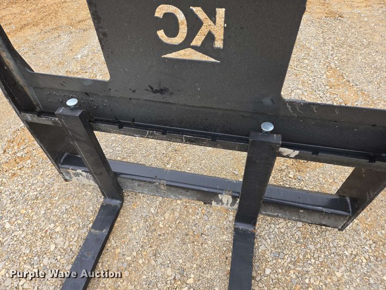 image for item EJ7542 KC skid steer forks