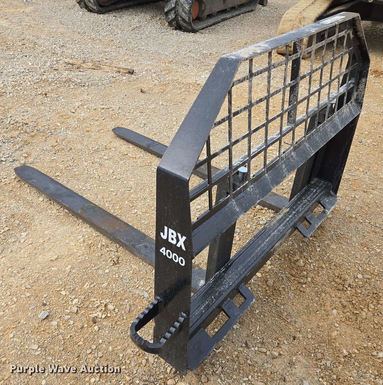image for item EJ7544 JBX  4000 skid steer forks