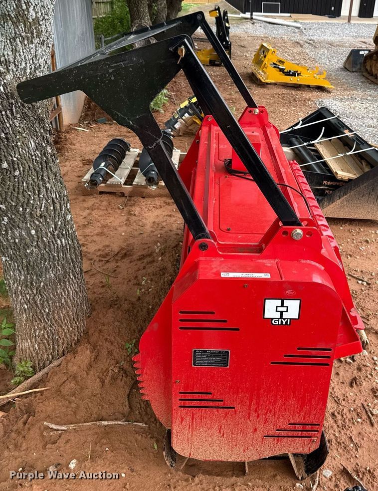 image for item EJ8703 2024 Giyi GY-72pro skid steer mulcher