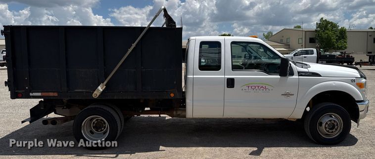 image for item EJ8781 2012 Ford F350 Super Duty XL SuperCab dump bed pickup truck