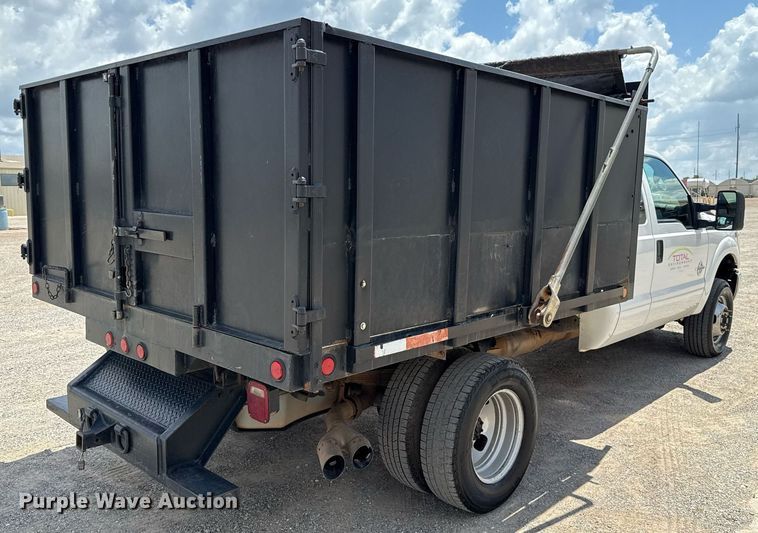 image for item EJ8781 2012 Ford F350 Super Duty XL SuperCab dump bed pickup truck