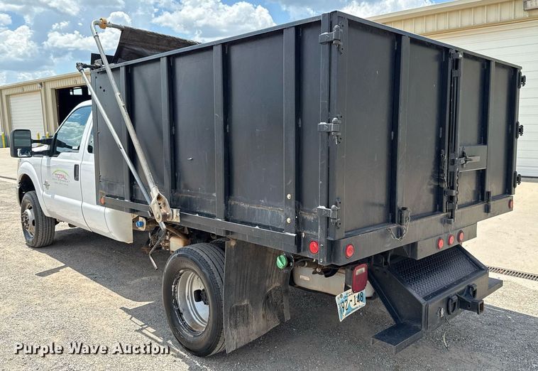 image for item EJ8781 2012 Ford F350 Super Duty XL SuperCab dump bed pickup truck