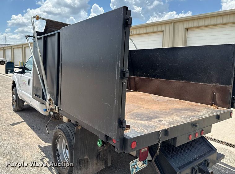 image for item EJ8781 2012 Ford F350 Super Duty XL SuperCab dump bed pickup truck