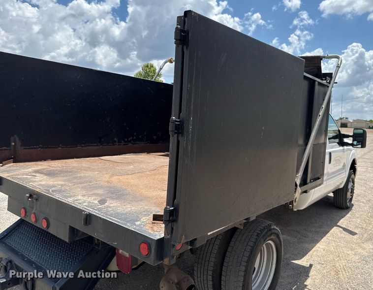 image for item EJ8781 2012 Ford F350 Super Duty XL SuperCab dump bed pickup truck