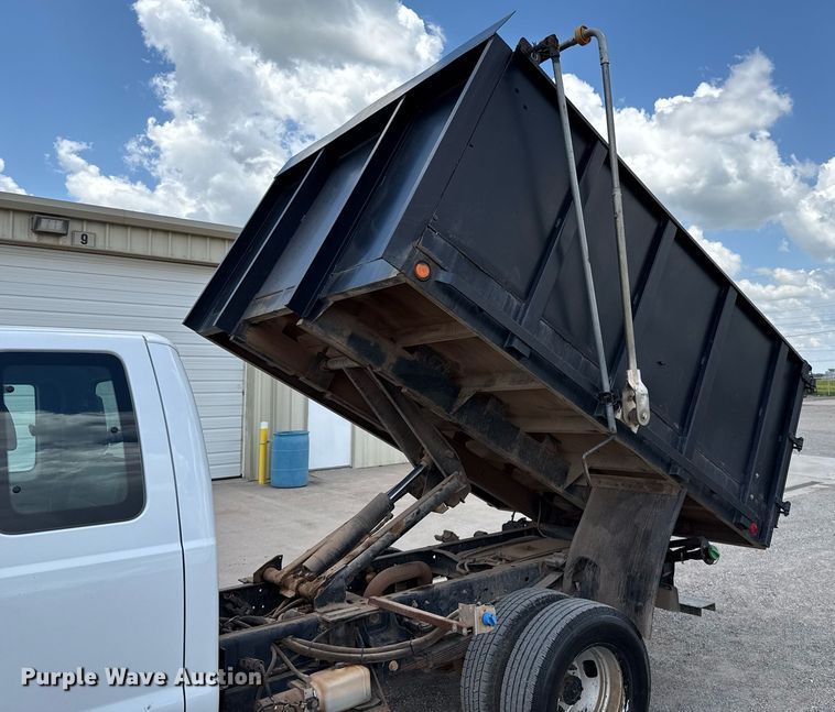 image for item EJ8781 2012 Ford F350 Super Duty XL SuperCab dump bed pickup truck