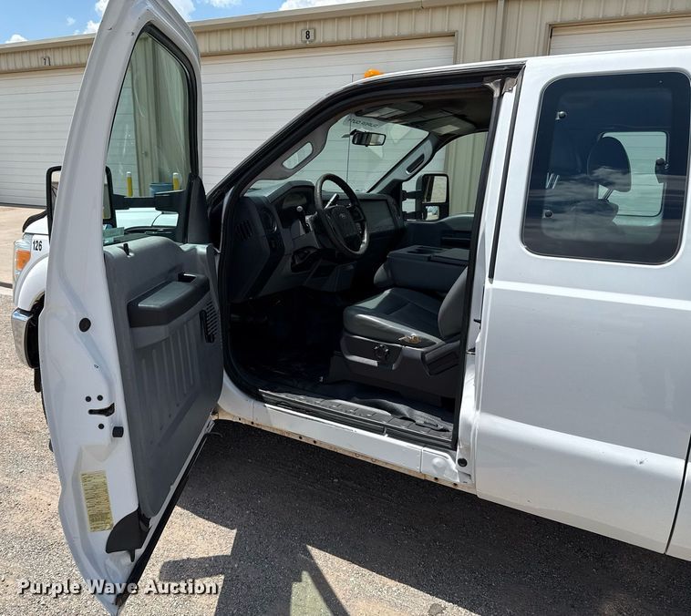 image for item EJ8781 2012 Ford F350 Super Duty XL SuperCab dump bed pickup truck