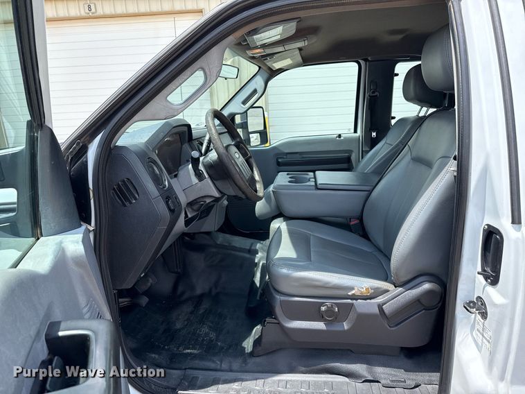 image for item EJ8781 2012 Ford F350 Super Duty XL SuperCab dump bed pickup truck