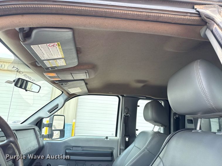 image for item EJ8781 2012 Ford F350 Super Duty XL SuperCab dump bed pickup truck