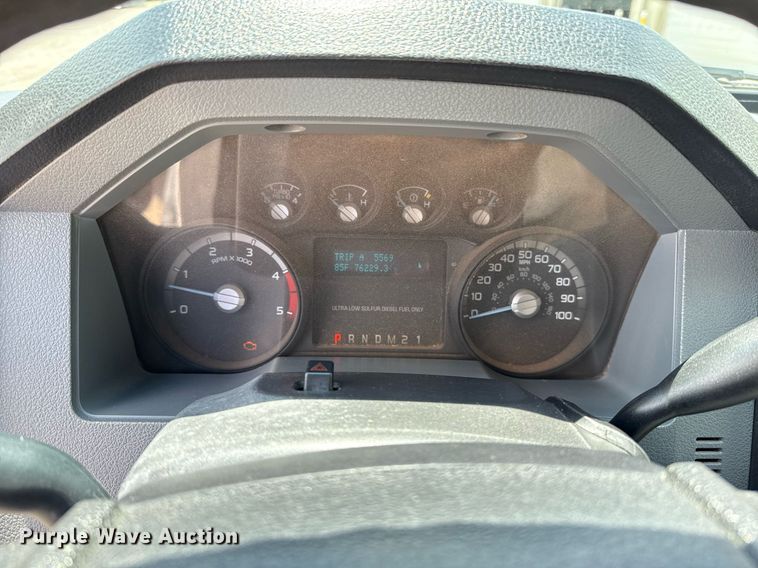 image for item EJ8781 2012 Ford F350 Super Duty XL SuperCab dump bed pickup truck