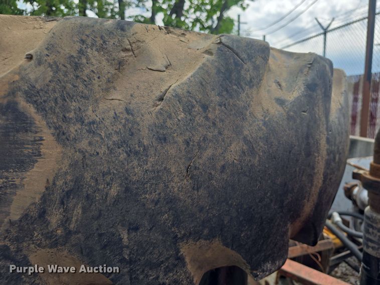 image for item EK5222 (4) Firestone 15.5-25 foam filled tires and wheels