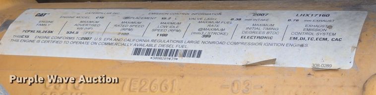 image for item EL2053 2008 Caterpillar 740 haul truck